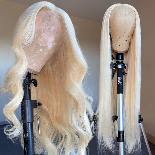 SLAY #613 PLATINUM BLONDE TRANSPARENT LACE WIG